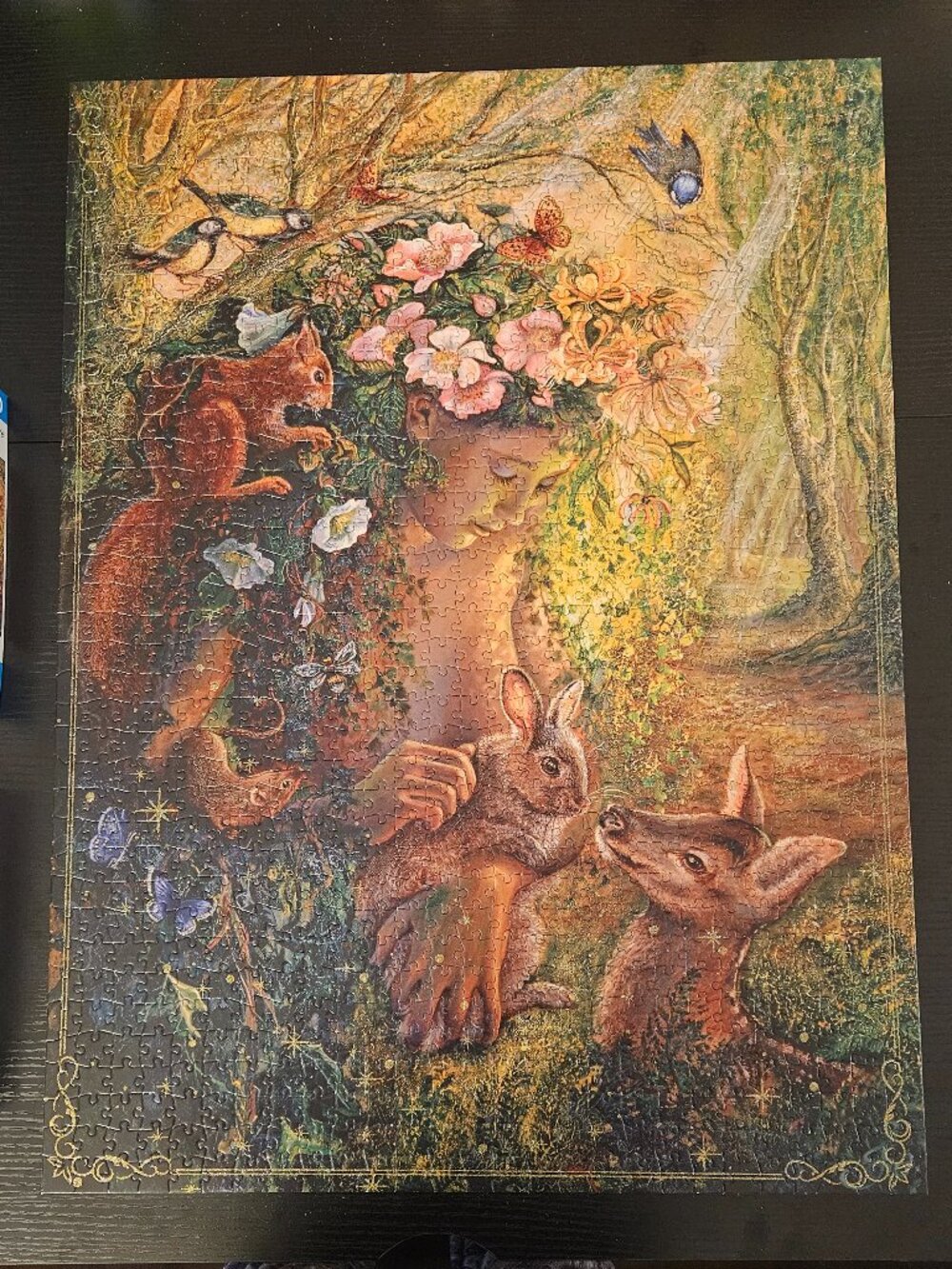 2/$25 or 3/$30 Buffalo Puzzle 1000 pieces Wood Nymph by Josephine Wall